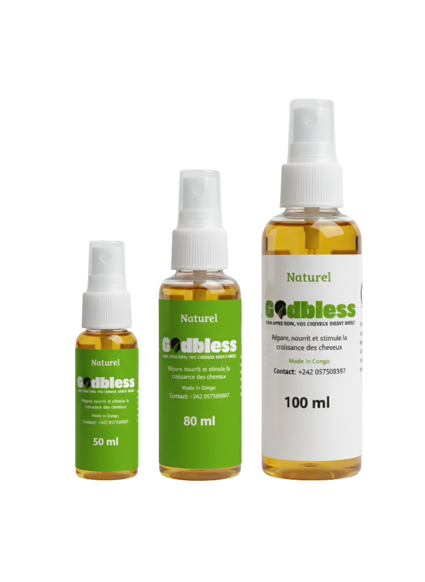 Bouteille Godbless - Vue latérale